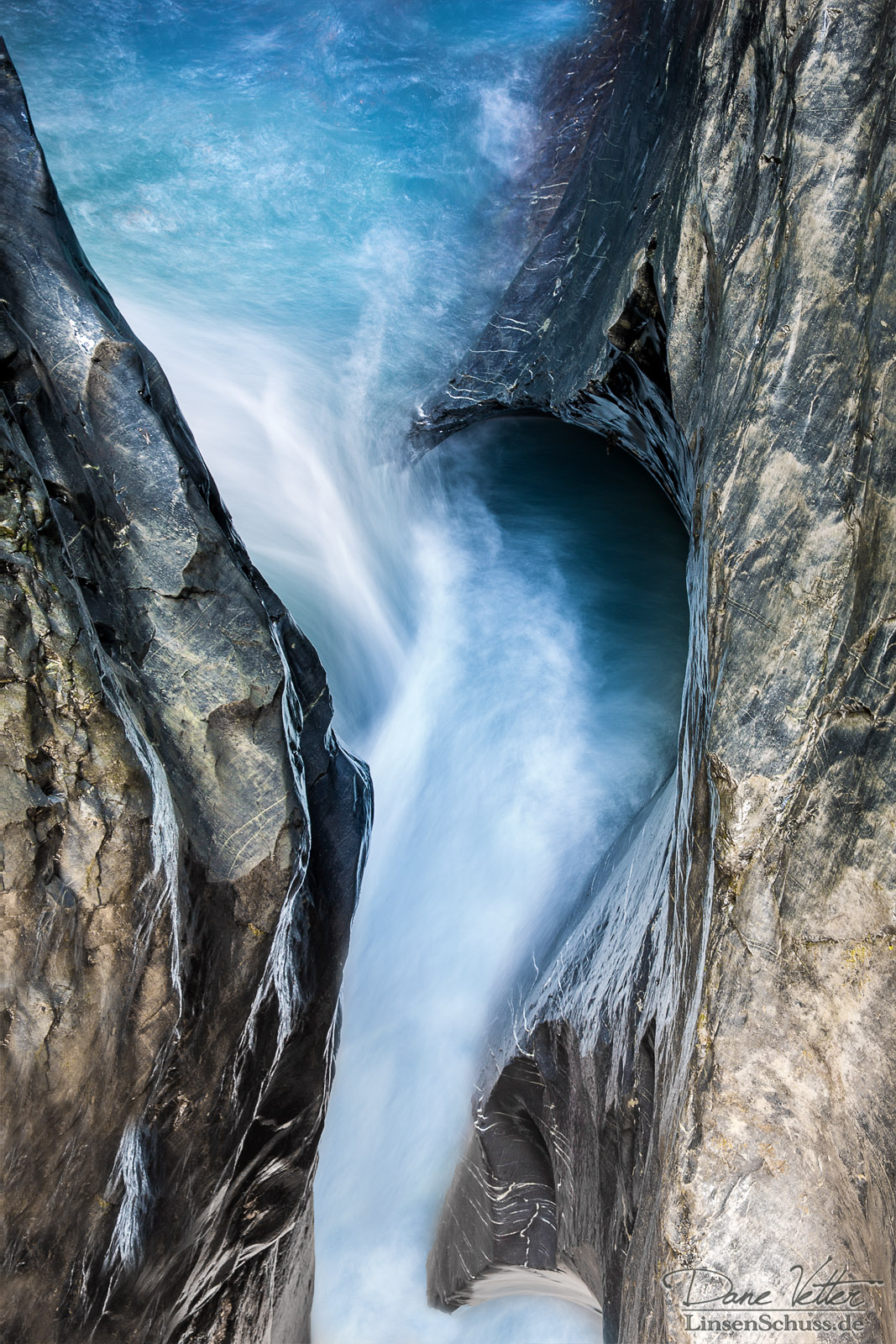 Die Formen der Trümmelbachfälle
